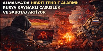 Almanya’da Hibrit Tehdit Alarmı: Rusya Kaynaklı Casusluk ve Sabotaj Artıyor