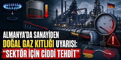 Almanya’da Sanayiden Doğal Gaz Kıtlığı Uyarısı: “Sektör İçin Ciddi Tehdit”