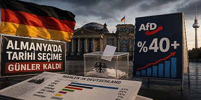 Almanya’da Tarihi Seçime Günler Kaldı: AfD Yüzde 40’ı Aştı, İlk Kez Bir Eyalette İktidara Gelebilir