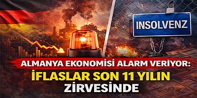 Almanya Ekonomisi Alarm Veriyor: İflaslar Son 11 Yılın Zirvesinde