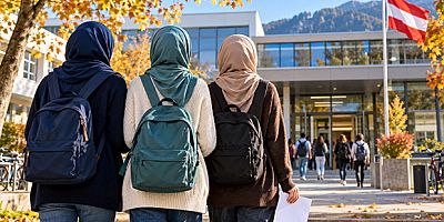Avusturya’da Başörtüsü Yasağına Karşı Okul Grevi Çağrısı: Öğrencilere Devamsızlık İçin Mazeret Dilekçesi Dağıtılıyor