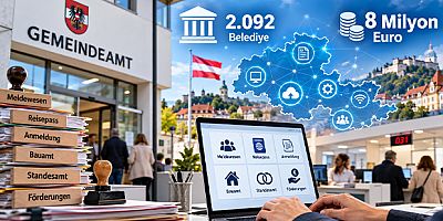 Avusturya’da Belediye İşlemleri Değişiyor: 2.092 Belediyeyi Kapsayan 8 Milyon Euroluk Dijital Proje