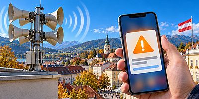 Avusturya’da Bugün Sirenler Çalacak: Telefonlara AT-Alert Mesajı Gelecek