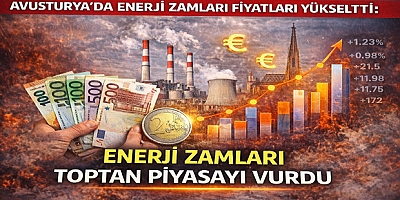 Avusturya’da Enerji Zamları Fiyatları Yükseltti: Enerji Zamları Toptan Piyasayı Vurdu