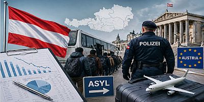 Avusturya’da Sığınma Verileri Açıklandı: Sınır Dışı Edilenlerin Sayısı Başvuruları Aştı