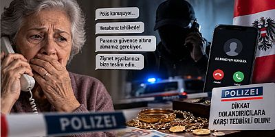 Avusturya’da “Şok Telefon” Dolandırıcılığı Alarmı: Polis Para Ve Ziynet Eşyaları İçin Uyardı