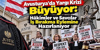 Avusturya’da Yargı Krizi Büyüyor: Hâkimler ve Savcılar İş Bırakma Eylemleriyle Alarm Veriyor