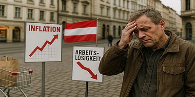 Avusturya Ekonomisi Krizde: Enflasyon ve İşsizlik Halkın Alım Gücünü Eritiyor