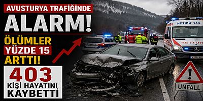 Avusturya Trafiğinde Alarm: Ölümler Yüzde 15 Arttı, 403 Kişi Hayatını Kaybetti