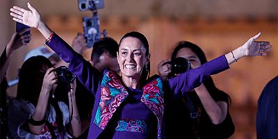 Claudia Sheinbaum Meksika'nın İlk Kadın Devlet Başkanı Oldu