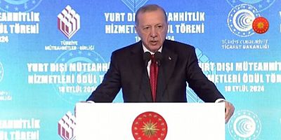 Cumhurbaşkanı Erdoğan: 