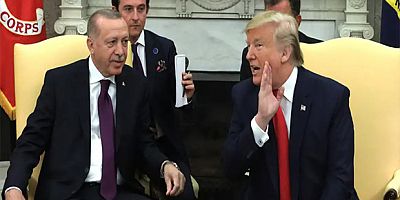 Erdoğan ile Trump Lahey'de Görüştü