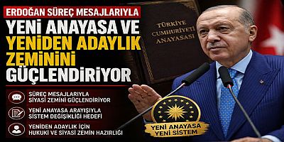 Erdoğan Süreç Mesajlarıyla Yeni Anayasa ve Yeniden Adaylık Zeminini Güçlendiriyor