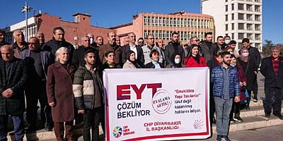 EYT’liler Diyarbakır’dan iktidara seslendi: Kazanılmış haklarımızı verin