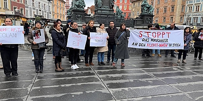 Graz Alevi Derneği, Suriye’deki Alevi Katliamını Protesto Etti (VİDEO)