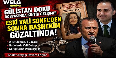 Gülistan Doku Dosyasında Kritik Gelişme: Eski Vali Sonel’den Sonra Başhekimde Gözaltında