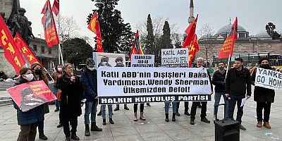 HKP, ABD Dışişleri bakan yardımcısını Ankara ve İstanbul’da protesto etti! 