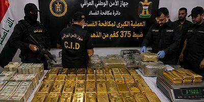 Irak'ta Dev Yolsuzluk Operasyonu: 375 Kilogram Altına El Konuldu