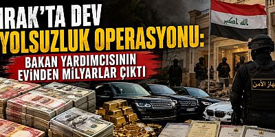 Irak'ta Dev Yolsuzluk Operasyonu: Bakan Yardımcısının Evinden Milyarlar Çıktı