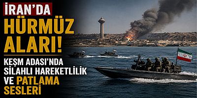 İran’da Hürmüz Alarmı: Keşm Adası’nda Silahlı Hareketlilik ve Patlama Sesleri