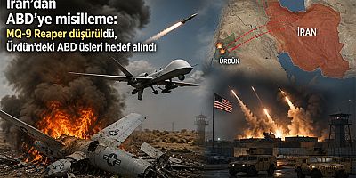 İran’dan ABD’ye Misilleme: MQ-9 Reaper Düşürüldü, Ürdün’deki ABD Üsleri Hedef Alındı