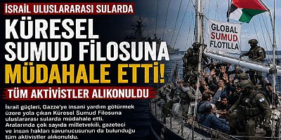 İsrail Uluslararası Sularda Küresel Sumud Filosuna Müdahale Etti: Tüm Aktivistler Alıkonuldu