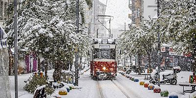 İstanbul'a fırtına ve kar alarmı