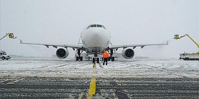 İstanbul ve Sabiha Gökçen Havalimanı'ndan yapılacak bazı uçuşlar kar nedeniyle iptal edildi