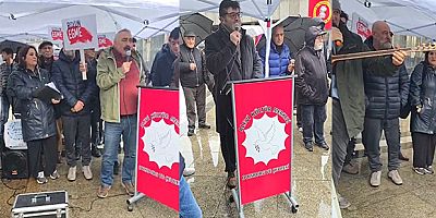 Köln’de Tele 1 Ve Merdan Yanardağ İçin Dayanışma Eylemi Yapıldı