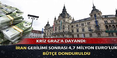 Kriz Graz’a Dayandı: İran Gerilimi Sonrası 4,7 Milyon Euro’luk Bütçe Donduruldu