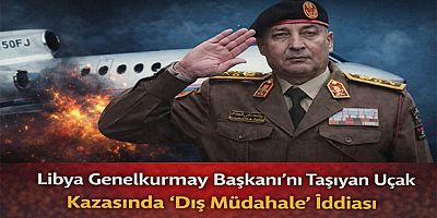 Libya Genelkurmay Başkanı’nı Taşıyan Uçak Kazasında “Dış Müdahale” İddiası
