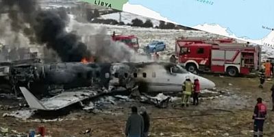 Libya Uçağı Kazasında Yeni Şüphe: “İsrail Jetiyle Aynı Apron Neden?”