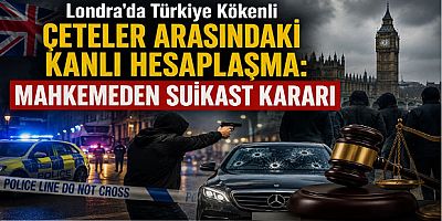 Londra'da Türki’ye Kökenli Çeteler Arasındaki Kanlı Hesaplaşma: Mahkemeden Suikast Kararı