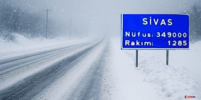 Malatya–Sivas Karayolu Yoğun Kar Yağışı ve Tipi Nedeniyle Ulaşıma Kapatıldı
