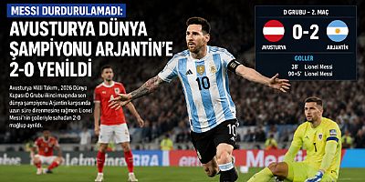 Messi Durdurulamadı: Avusturya Dünya Şampiyonu Arjantin’e 2-0 Yenildi