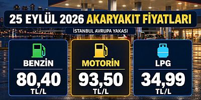 Motorine Gece Yarısı Zam Geldi: İstanbul’da Litre Fiyatı 93,50 Liraya Çıktı