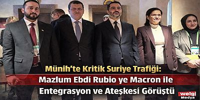 Münih’te Kritik Suriye Trafiği: Mazlum Ebdî Rubio ve Macron ile Entegrasyon ve Ateşkesi Görüştü