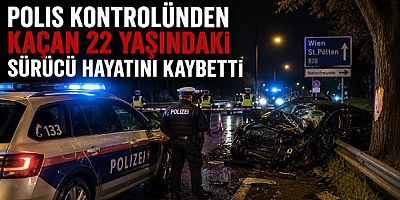 Polis Kontrolünden Kaçan 22 Yaşındaki Sürücü Hayatını Kaybetti