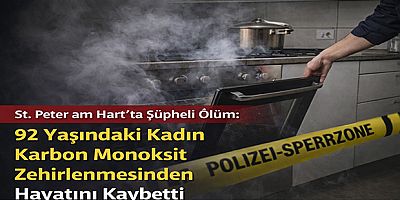 St. Peter am Hart’ta Şüpheli Ölüm: 92 Yaşındaki Kadın Karbon Monoksit Zehirlenmesinden Hayatını Kaybetti