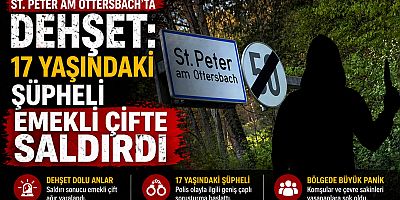 St. Peter am Ottersbach’ta Dehşet: 17 Yaşındaki Şüpheli Emekli Çifte Saldırdı
