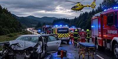 Steiermark'ta Peş Peşe İki Ağır Trafik Kazası: 5 Kişi Ağır Yaralandı