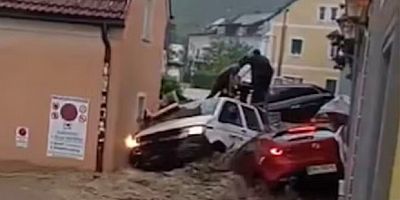 Steiermark'ta Şiddetli Yağmur ve Dolu: Sel ve Çamur Kaymaları Acil Servisleri Zorladı