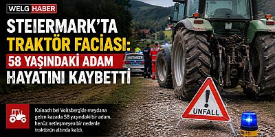 Steiermark'ta Traktör Faciası: 58 Yaşındaki Adam Hayatını Kaybetti