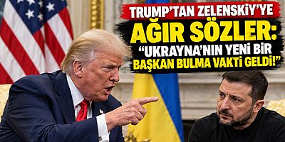 Trump’tan Zelenskiy’ye Ağır Sözler: “Ukrayna’nın Yeni Bir Başkan Bulma Vakti Geldi!”
