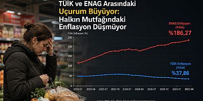 TÜİK ve ENAG Arasındaki Uçurum Büyüyor: Halkın Mutfağındaki Enflasyon Düşmüyor