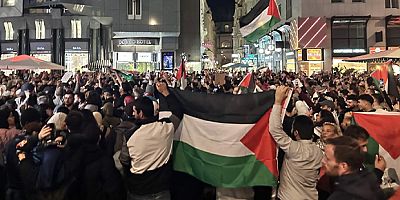 Viyana’da İsrail’in Filistin'e saldırısı protesto edildi