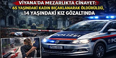Viyana’da Mezarlıkta Cinayet: 65 Yaşındaki Kadın Bıçaklanarak Öldürüldü, 14 Yaşındaki Kız Gözaltında