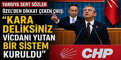 Yargıya Sert Sözler Özel “Kara Deliksiniz Vicdanı Yutan Bir Sistem Kuruldu”