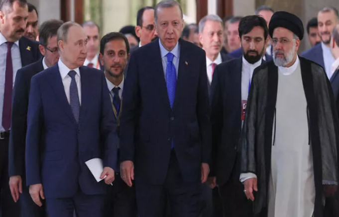 Tahran'daki üçlü zirvede Putin dublör kullandı iddiası!