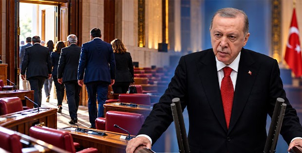 TBMM’de Yeni Yasama Yılına Protestolu Başlangıç: Özgür Özel ve YENİ Partili Vekiller Erdoğan’ın Konuşması Öncesi Salondan Ayrıldı